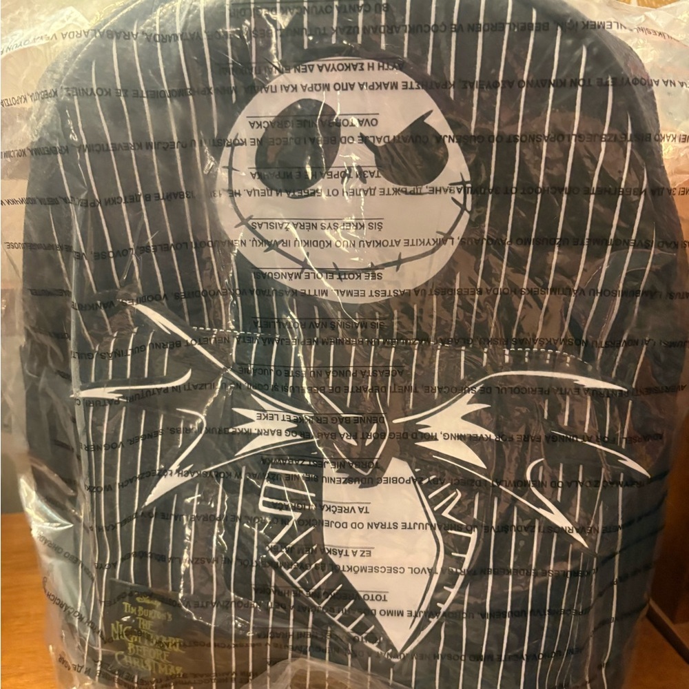 Jack Skellington Black Backpack